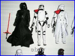 Lot of 10 Star Wars 6 Black Series Figures FIRST ORDER STORMTROOPER+ LOOSE LOT1