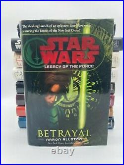 Lot of 10 Star Wars Hardcovers Aftermath, Legacy of the Force, New Jedi Order+