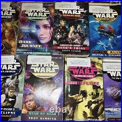 Lot of 17 Star Wars The New Jedi Order Paperback Books & More! Read (23 Books)