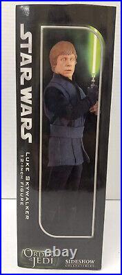 Luke Skywalker Order Of The Jedi Star Wars 12 Action Figure Sideshow Unopened