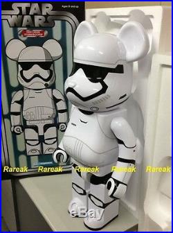 Medicom 2016 Bearbrick Stussy Star Wars 1000% First Order Stormtrooper Be@rbrick