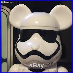 Medicom 400% Bearbrick 2016 Be@rbrick Star Wars First Order Stormtrooper