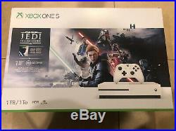 Microsoft Xbox One S 1TB Star Wars Jedi Fallen Order Bundle Brand New