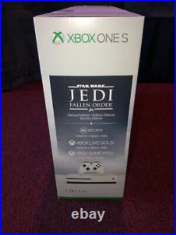 Microsoft Xbox One S 4K Star Wars Jedi Fallen Order Deluxe 1TB Limited Console