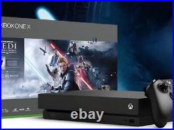 Microsoft Xbox One X 1TB Star Wars Jedi Fallen Order Bundle