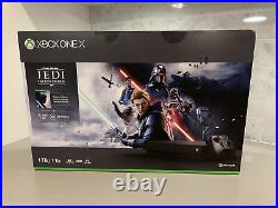 Microsoft Xbox One X 1TB Star Wars Jedi Fallen Order Bundle Brand New In Box