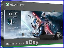 Microsoft Xbox One X 1TB Star Wars Jedi Fallen Order Deluxe Edition Conso