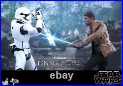 NEW HOTTOYS Star Wars Finn & First Order Stormtrooper Riot Control Edition 2Pack