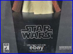 NEW Star Wars Order of the Jedi Obi-Wan Kenobi Jedi Master Figure Sideshow 16