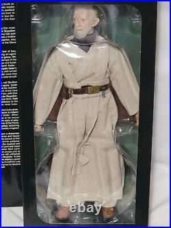 NEW Star Wars Order of the Jedi Obi-Wan Kenobi Jedi Master Figure Sideshow 16