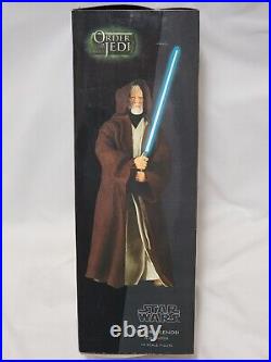 NEW Star Wars Order of the Jedi Obi-Wan Kenobi Jedi Master Figure Sideshow 16