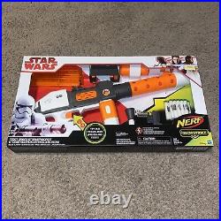 Nerf Glowstrike Star Wars First Order Stormtrooper Deluxe Blaster Lights Sounds