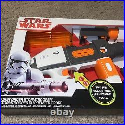 Nerf Glowstrike Star Wars First Order Stormtrooper Deluxe Blaster Lights Sounds