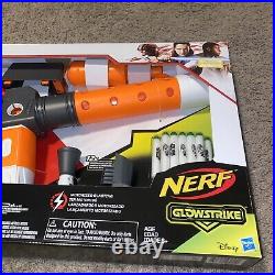 Nerf Glowstrike Star Wars First Order Stormtrooper Deluxe Blaster Lights Sounds