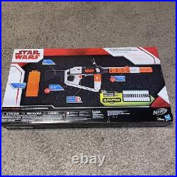 Nerf Glowstrike Star Wars First Order Stormtrooper Deluxe Blaster Lights Sounds