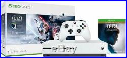 New Microsoft Xbox One S 1TB Star Wars Jedi Fallen Order Deluxe Edition Bundle
