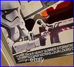 New Nerf Star Wars First Order Heavy Gunner Stormtrooper GlowStrke Blaster Gun