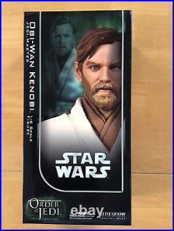 Obi-Wan Jedi Master Order of Jedi 12 1/6 STAR WARS SIDESHOW NEW MIB