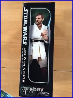 Obi-Wan Jedi Master Order of Jedi 12 1/6 STAR WARS SIDESHOW NEW MIB