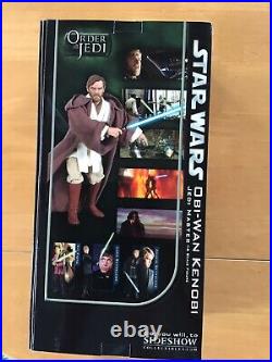 Obi-Wan Jedi Master Order of Jedi 12 1/6 STAR WARS SIDESHOW NEW MIB