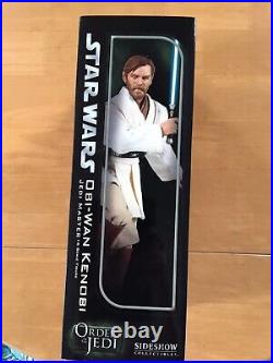 Obi-Wan Jedi Master Order of Jedi 12 1/6 STAR WARS SIDESHOW NEW MIB