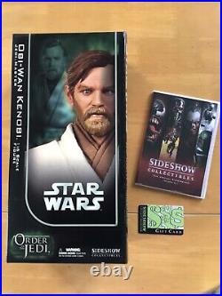 Obi-Wan Jedi Master Order of Jedi 12 1/6 STAR WARS SIDESHOW NEW MIB