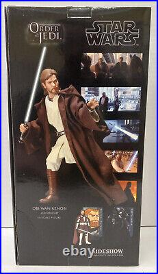 Obi-wan Kenobi Jedi Knight Star Wars Order Of The Jedi Sideshow Action Figure B