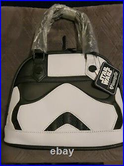 Original Loungefly Star Wars First Order Executioner Dome Handle Bag NWT