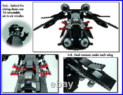 PRE-ORDER Custom Lego Star War Black OPs Gunship 7676 7163 75021 75046 75292
