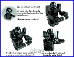 PRE-ORDER Custom Lego Star War Black OPs Gunship 7676 7163 75021 75046 75292