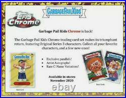 PRE-ORDER Topps 2020 Garbage Pail Kids Chrome Series 3 Hobby Box-24 Packs- GPK