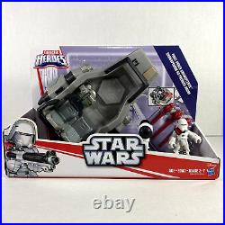 Playskool Star Wars Galactic Heroes FIRST ORDER SNOWSPEEDER Boxed Set Rare