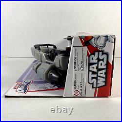 Playskool Star Wars Galactic Heroes FIRST ORDER SNOWSPEEDER Boxed Set Rare