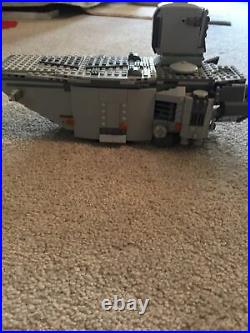 Pre Built lego star wars first order transporter 75103