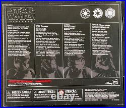 RARE 2016 Hasbro Star Wars Black 6 Action Figures and Playsets Collection MIB