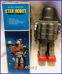 RARE Vintage STAR Wars STORMTROOPER First Order 1970s Star Robot Toy Japan