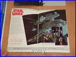 Rare Original 1982 Star Wars Ontv Program Guide With Original Order Form Insert