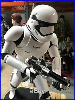 Rare Star Wars Stormtrooper First Order Life Size Statue ANOVOS