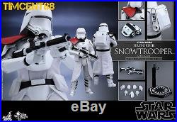 Ready! Hot Toys MMS322 Star Wars Force Awakens First Order Snowtrooper Officer