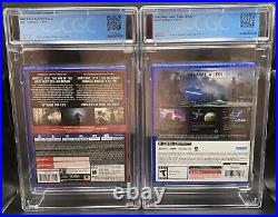 Red Dead Redemption 2 PS4 & Star Wars Jedi Fallen Order PS5 CGC Graded 9.8 A++