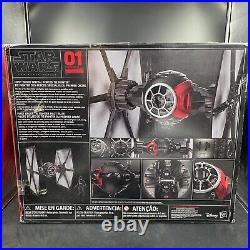 STAR WARS BLACK SERIES 6 FIRST ORDER TIE FIGHTER With PILOT ELITE Imperfect Box