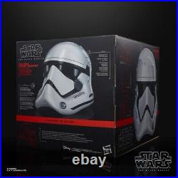 STAR WARS Black Series First Order Stormtrooper Premium Electronic Helmet NIB