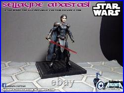 STAR WARS Custom action figure on order 3.75 Hasbro Jedi Sith 118 comission