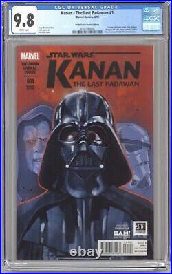 STAR WARS KANAN (2015 MARVEL) #1BAM! CGC 9.8 WithP? 1st App Of KANAN JARRUS + MORE