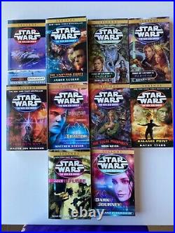 STAR WARS LEGENDSNew Jedi Order Lot 18REBEL STANDREMNANTECLIPSEDARK JOURNEY