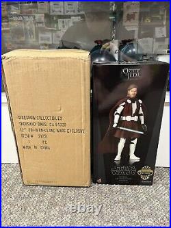 Sideshow Collectibles 16 Star Wars Order Of The Jedi Obi-wan Exclusive St