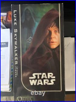 Sideshow Collectibles Star Wars Jedi Master Luke Skywalker Order of the Jedi MIB