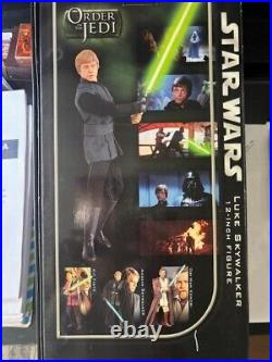 Sideshow Collectibles Star Wars Jedi Master Luke Skywalker Order of the Jedi MIB