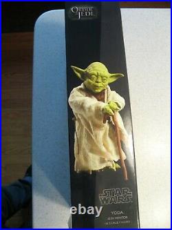 Sideshow Collectibles Star Wars Order of the Jedi Yoda Jedi Mentor 16 Scale Fig