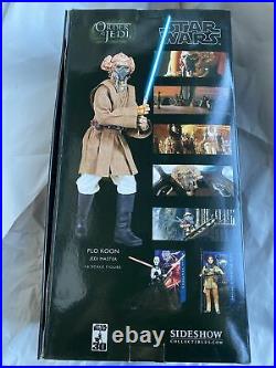 Sideshow Collectibles Star Wars Plo Koon Action Figure 16 Scale JEDI ORDER NRFB